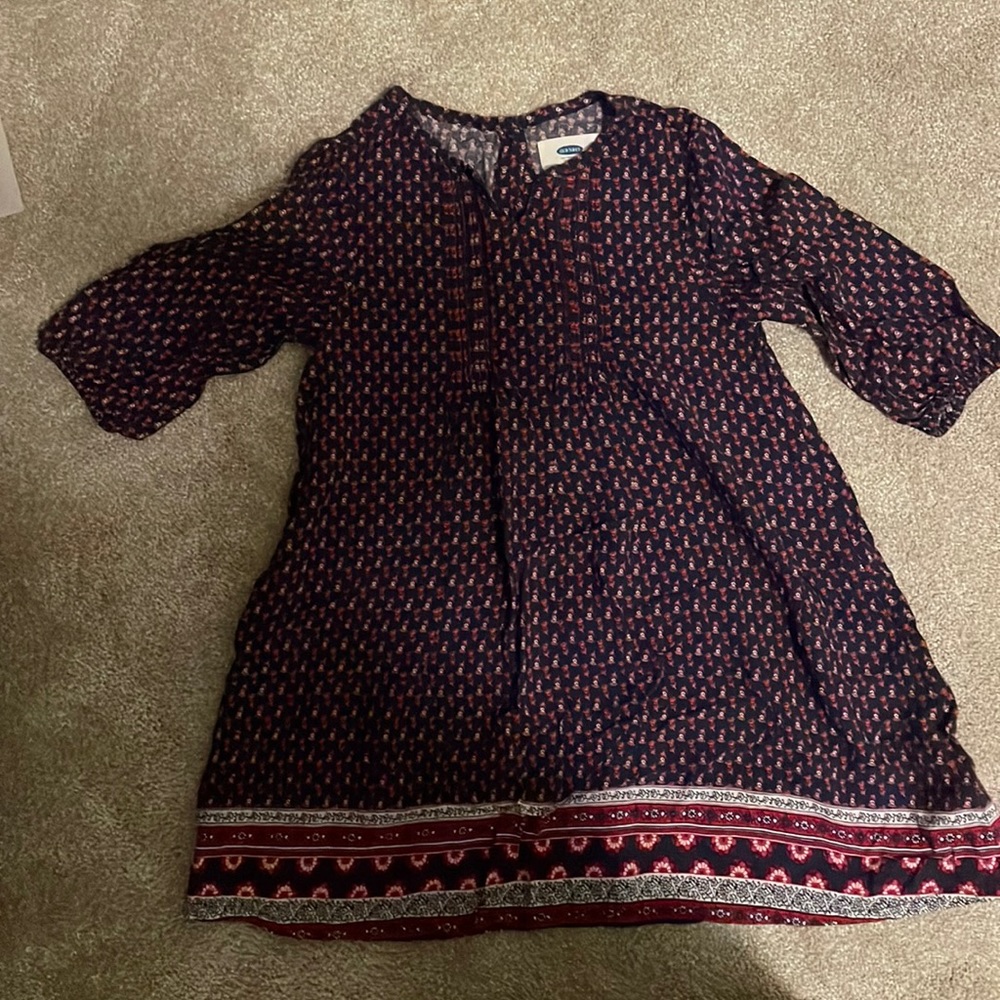 Girls 3/4 sleeve dress